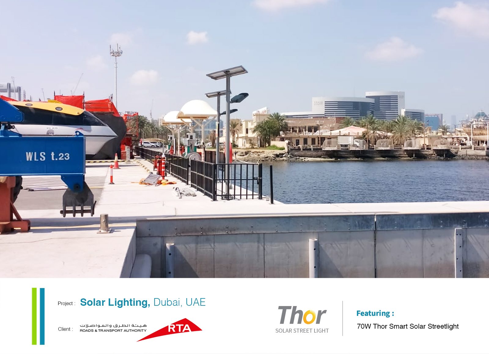 Solar Lighting, Dubai, UAE
