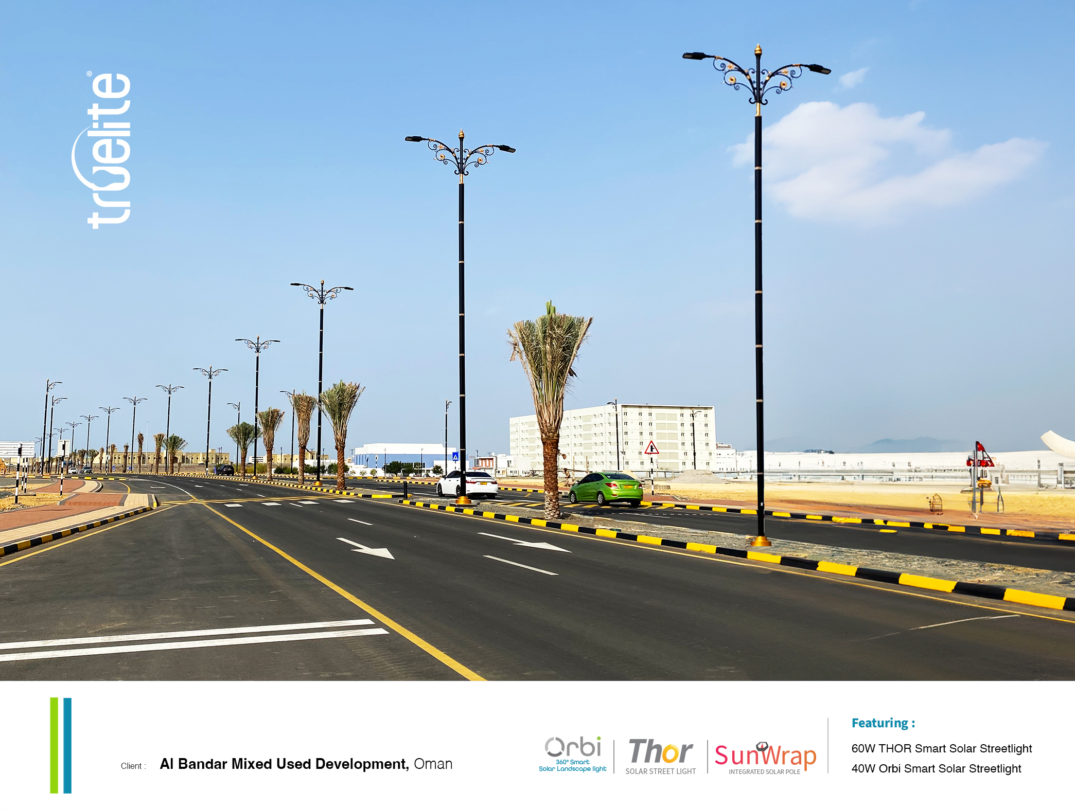 Solar Roadway Lighting, Oman