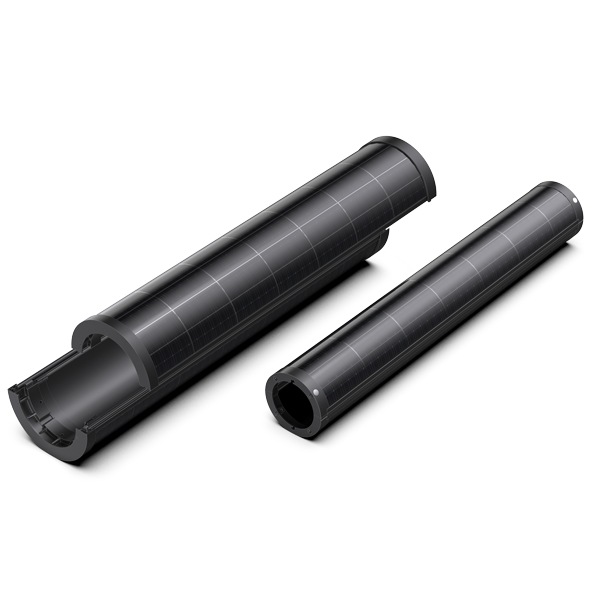 SunWrap – Integrated Solar Pole (Round) -100W - 3